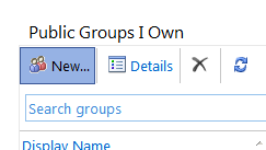Outlook Web Access Create New Group for Tableau Server